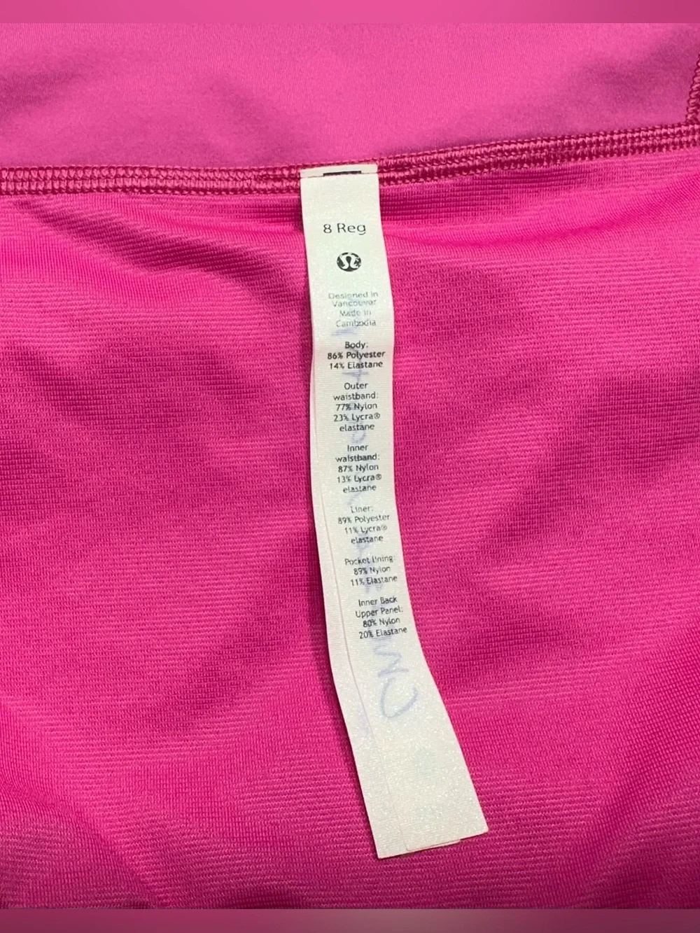 lululemon athletica Pink Athletic Shorts